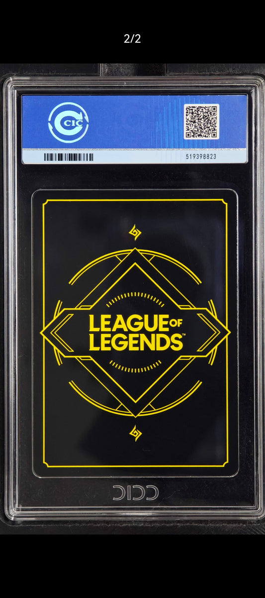 Sliver 9.5 GRADED RiftBound: League of Legend Trading Card Game - Miss Fortune - Bounty Hunter (Signature) Chinese ver.