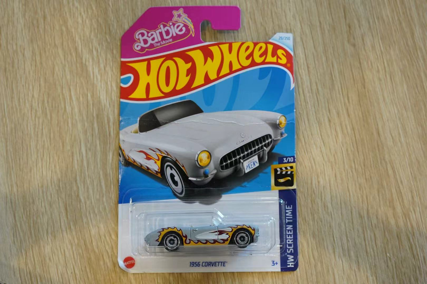 Hot Wheels Toy Car Collections-1956 CORVETTE' 29/250