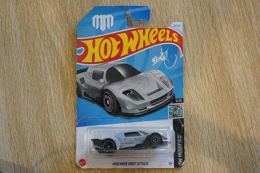 Hot Wheels Toy Car Collections-MAD MIKE DRIFT ATTACK 59/250