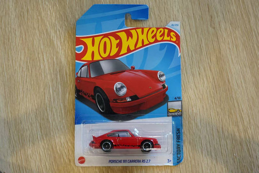 Hot Wheels Toy Car Collections-PORSCHE 911 CARRERA RS 2.7 46/250