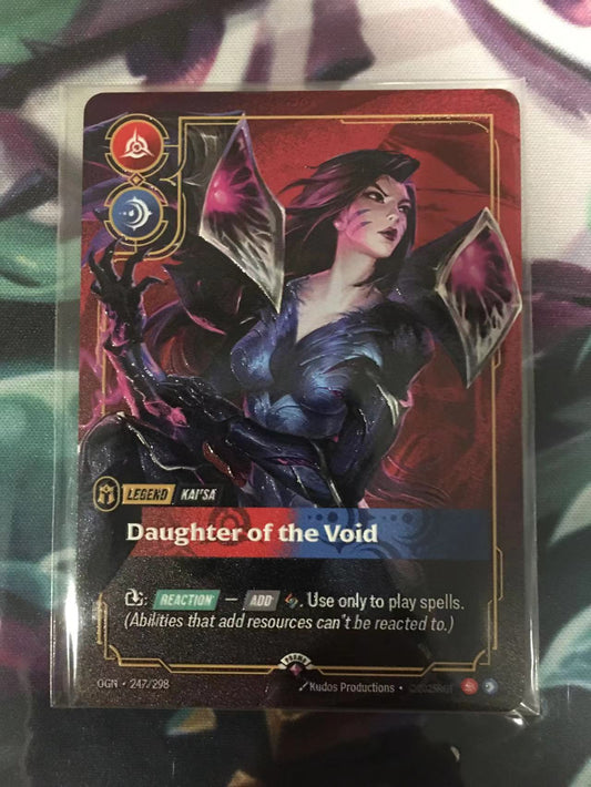 Metal Legend RiftBound: League of Legend Trading Card Game - Daughter of the Void - Kai'Sa Promtion English ver.