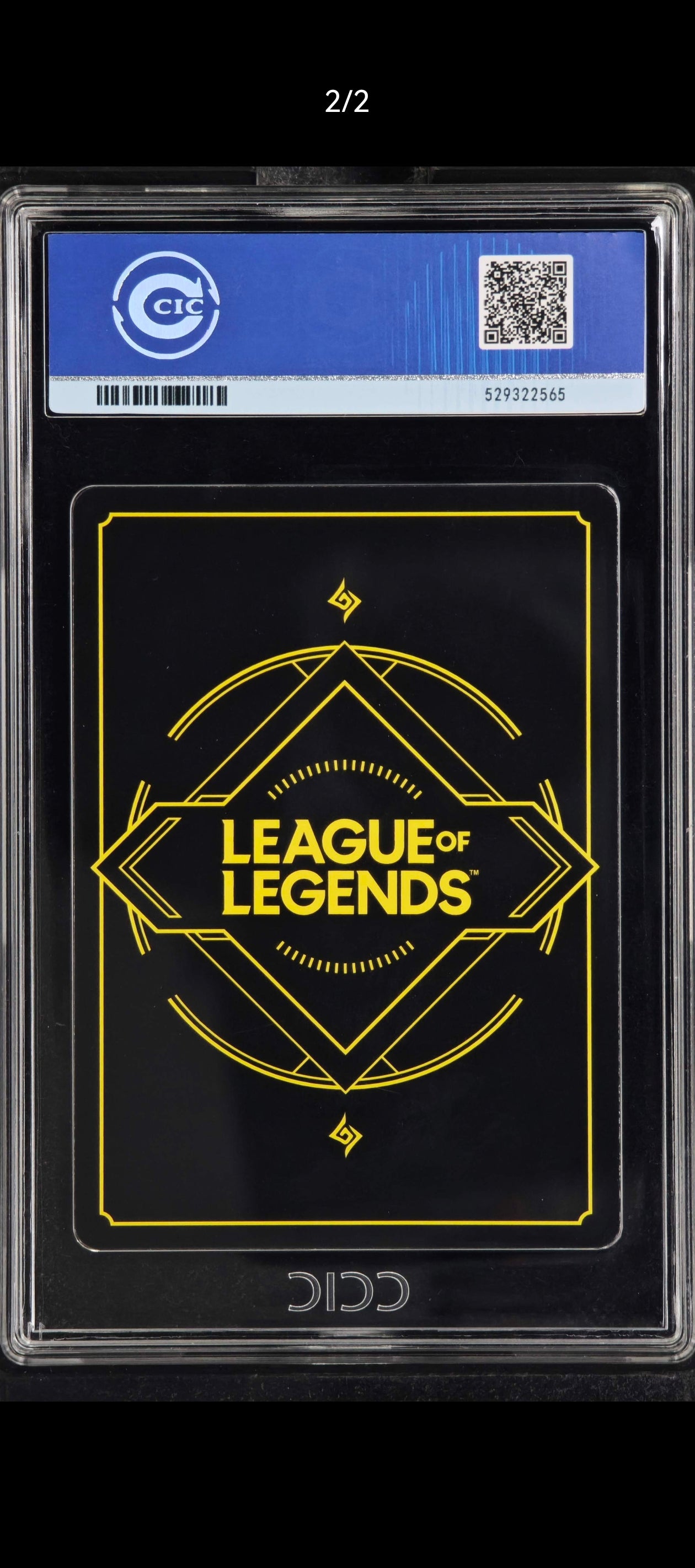 Sliver 9.5 GRADED RiftBound: League of Legend Trading Card Game - Blade Dancer - Irelia Promtion Chinese ver.